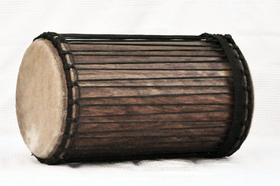 Dundun kenkeni 4 ferri in rosewood - Tamburo basso dundun della Guinea