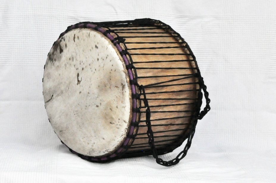 Mini-dundun dunduna del Ghana - Mini-tamburo basso
