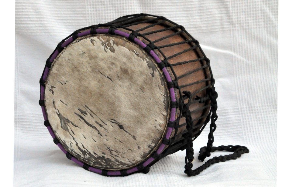 Mini-dundun kenkeni del Ghana - Mini-tamburo basso