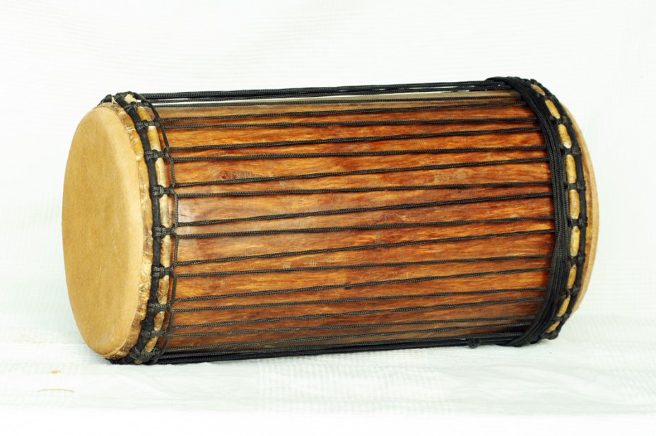 Dundun kenkeni 4 ferri de rosewood - Tamburo basso dundun della Guinea