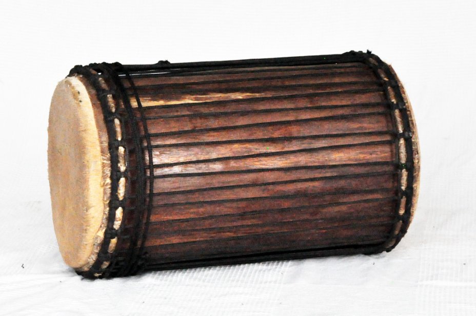 Dundun kenkeni 4 ferri de rosewood - Tamburo basso dundun della Guinea