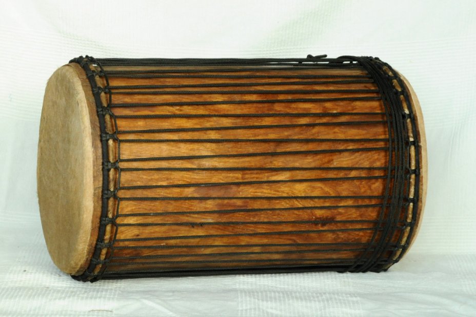 Dundun sangban 4 ferri - Tamburo basso dundun della Guinea in rosewood