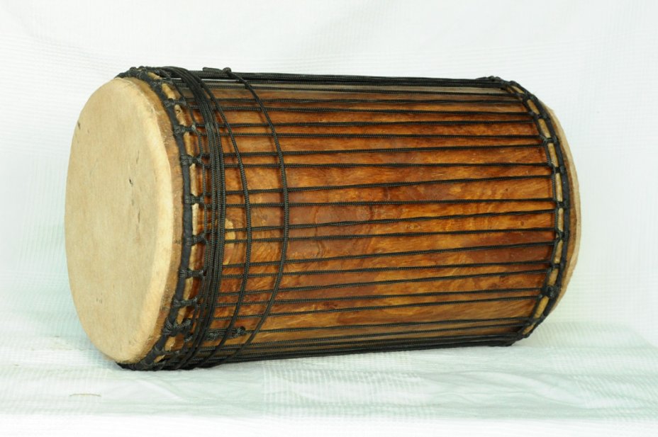 Dundun sangban 4 ferri - Tamburo basso dundun della Guinea in rosewood