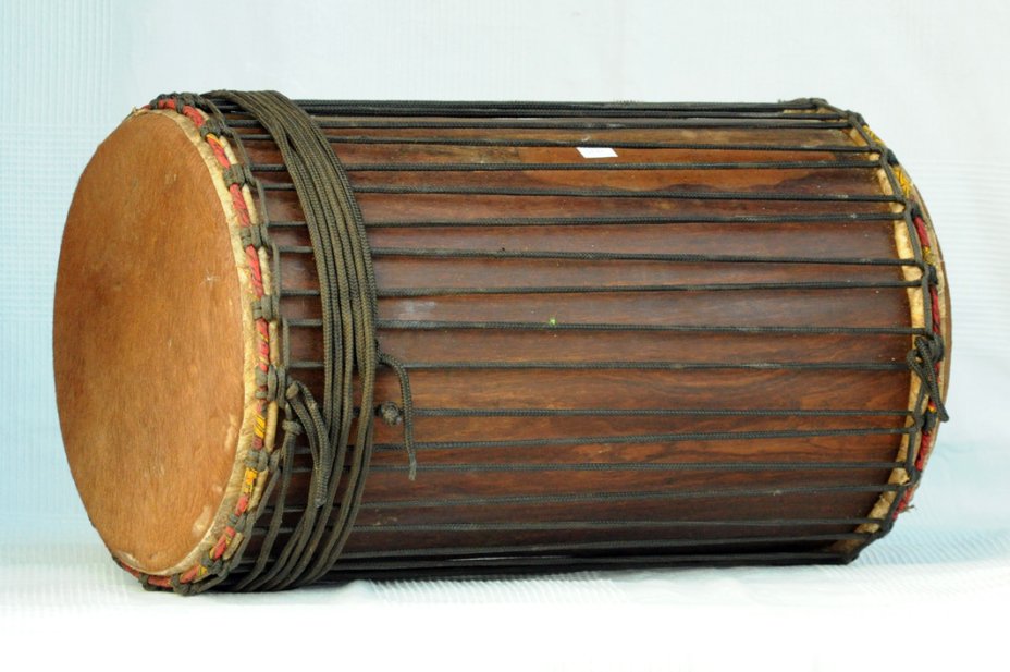 Dundun vendita - Tamburo basso sangban del Mali in rosewood