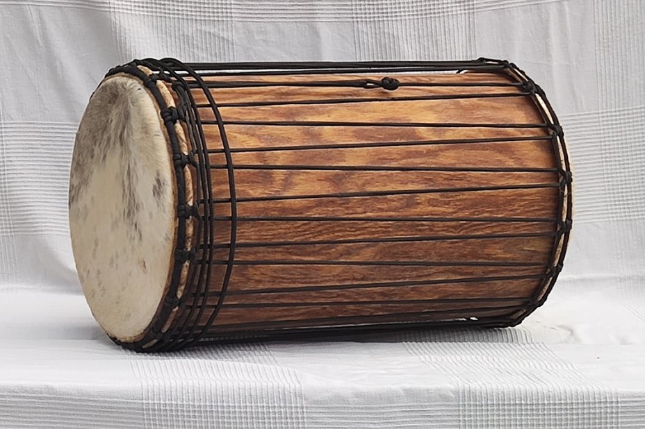 Dundun vendita - Tamburo basso sangban del Mali in rosewood