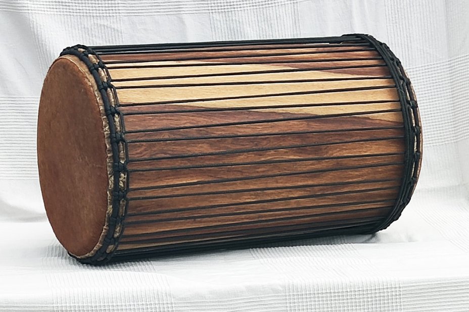 Dundun vendita - Tamburo basso sangban del Mali in rosewood