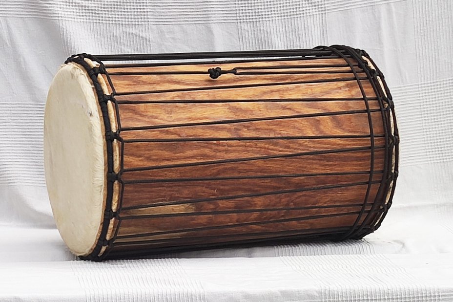 Dundun vendita - Tamburo basso sangban del Mali in rosewood