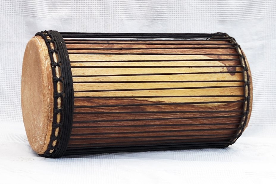 Dundun sangban 4 ferri - Tamburo basso dundun della Guinea in rosewood