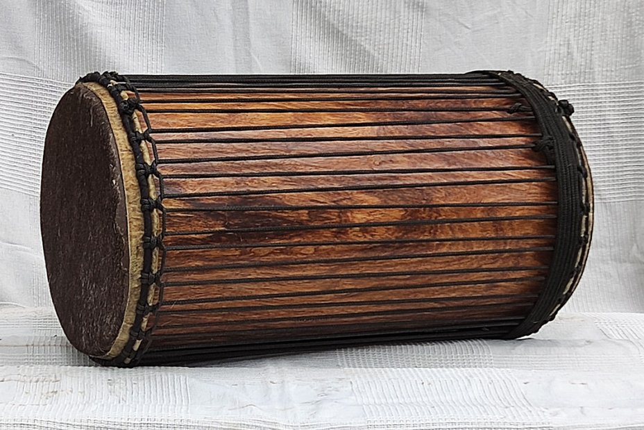 Dundun sangban 4 ferri - Tamburo basso dundun della Guinea in rosewood