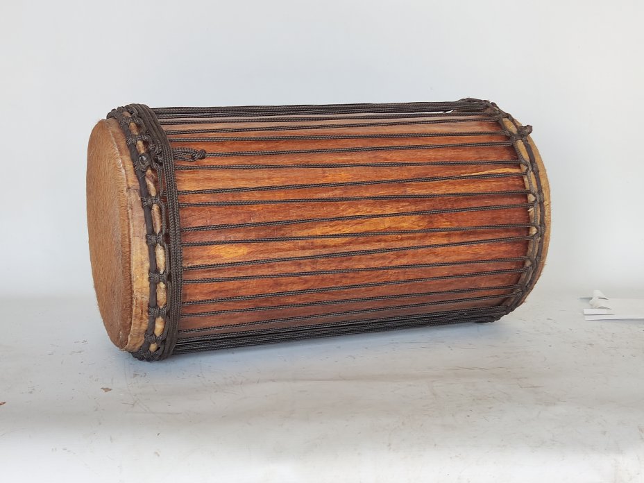Dundun kenkeni 4 ferri in rosewood - Tamburo basso dundun della Guinea