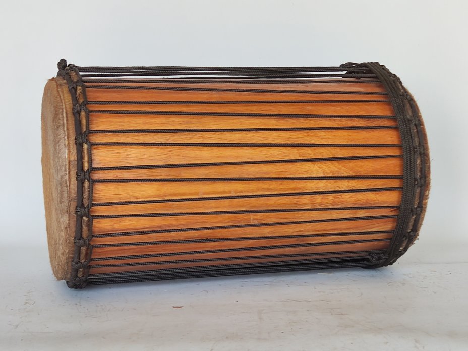 Tamburi bassi dunun - Dundun kenkeni della Guinea montaggio 4 cerchi 6534