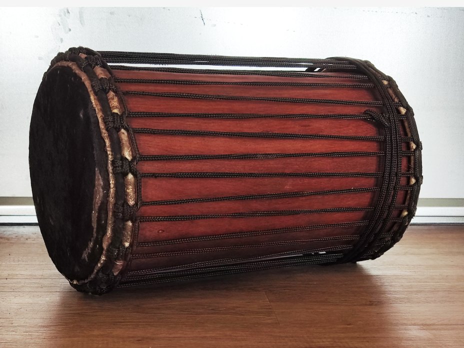 Tamburi bassi dunun - Dundun kenkeni del Mali