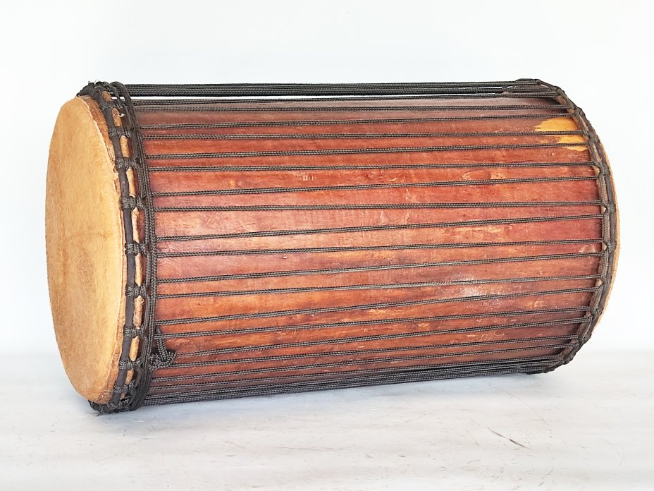 Dundun sangban 4 ferri - Tamburo basso dundun della Guinea in rosewood