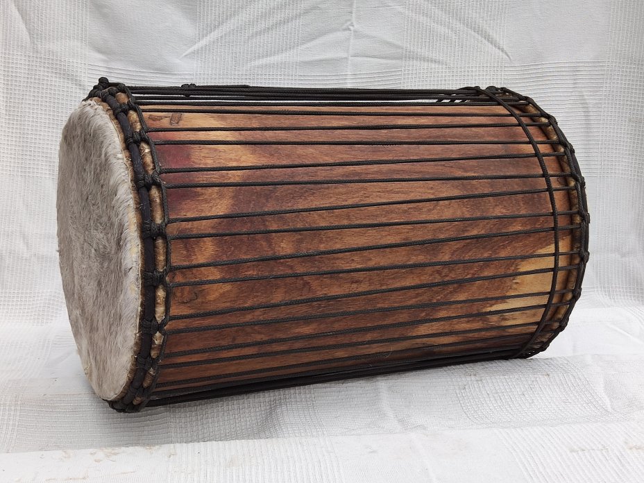 Dundun vendita - Tamburo basso sangban del Mali in rosewood