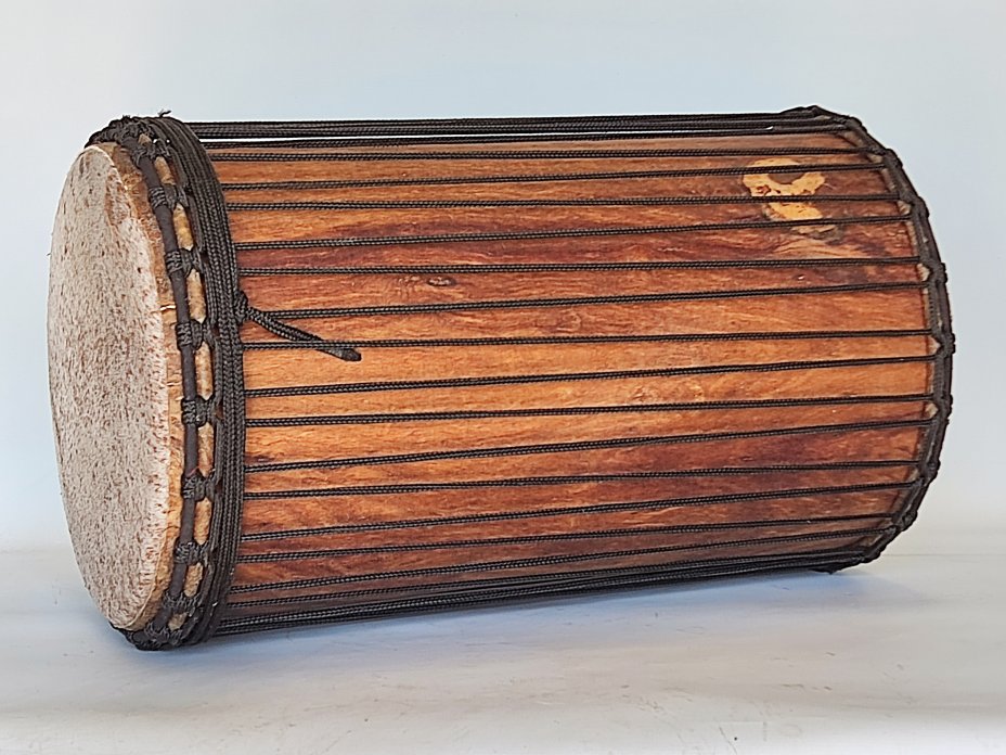 Dundun vendita - Tamburo basso sangban del Mali in rosewood