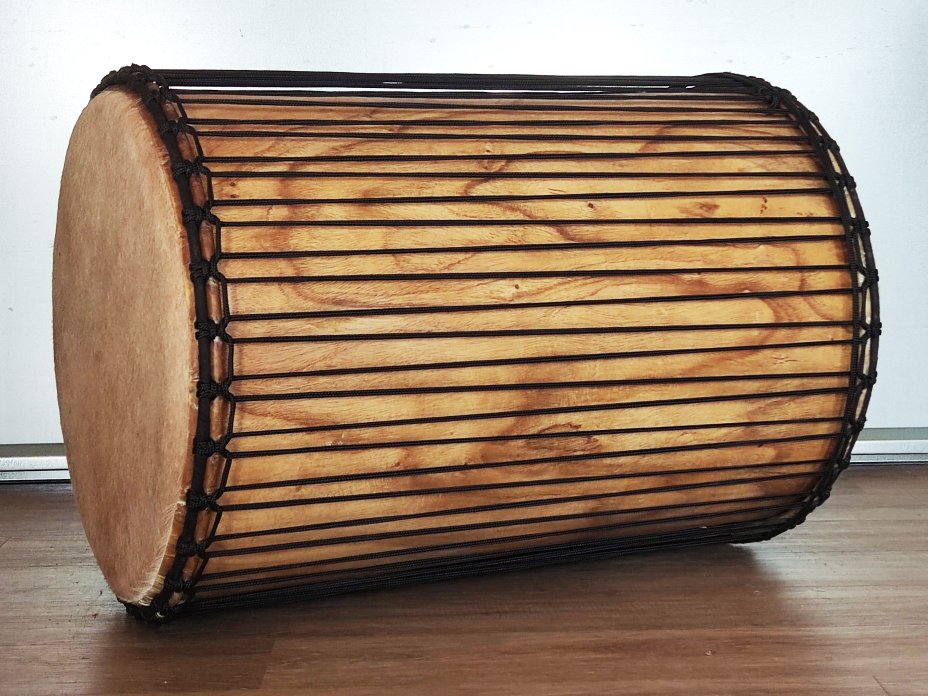 Dundunba della Guinea in melina (monttagio 4 cerchi)