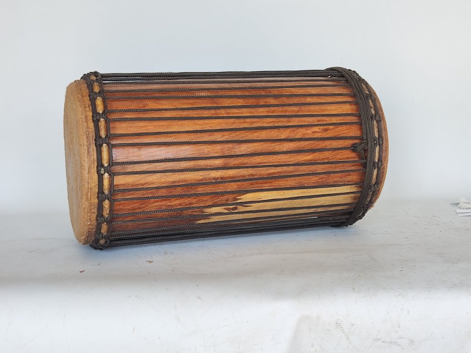 Dundun kenkeni 4 ferri in rosewood - Tamburo basso dundun della Guinea