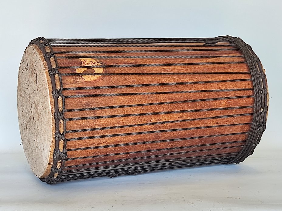 Dundun vendita - Tamburo basso sangban del Mali in rosewood