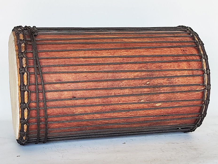 Dundun vendita - Tamburo basso sangban del Mali in rosewood